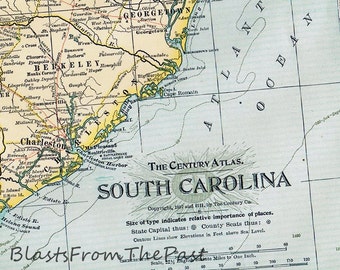 Folly beach map Etsy - Il 340x270.1116920066 Sfrf