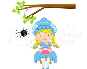 Little miss muffet | Etsy