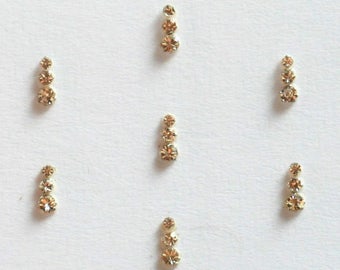 Bindis Indian Dots Bollywood BellyDance Tattoo Body Art Golden Wedding & Bridal Fashion Jewelry
