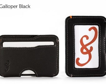 The Slim Credit Card Wallet - Black | Mens wallet, mens card wallet, mens leather wallet