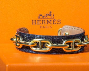 HERMES bracelet Chaine d'ancre. Gift for her