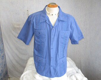 Items similar to Dazzling authentic #Otomi #Guayabera Men's Shirt ...