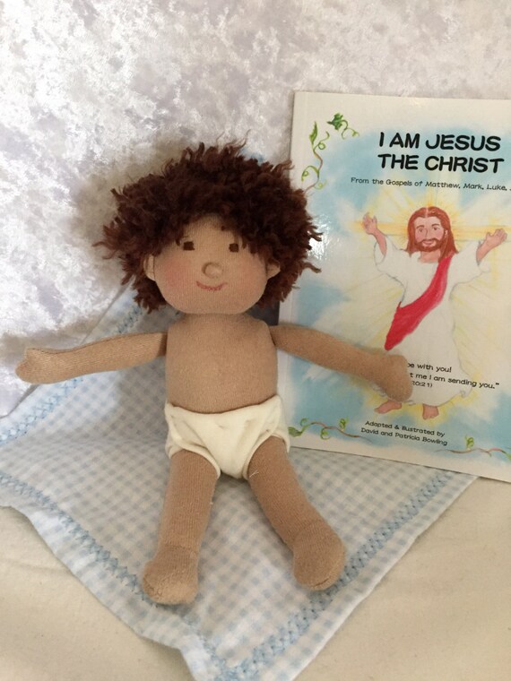 christening rag doll