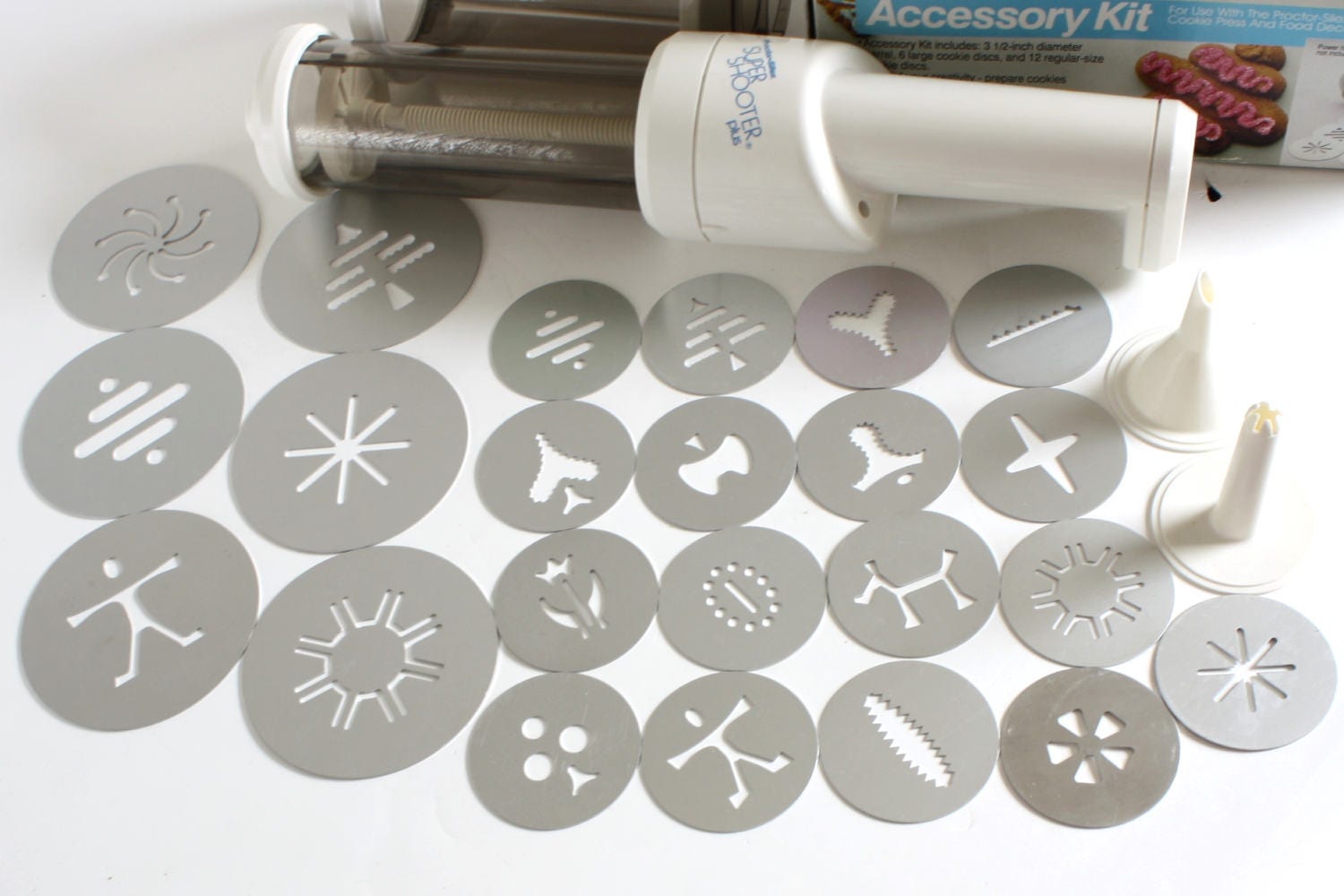 Super Shooter Cookie Press Cordless Electric Proctor Silex