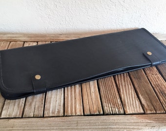 Vintage Leather Tie Case