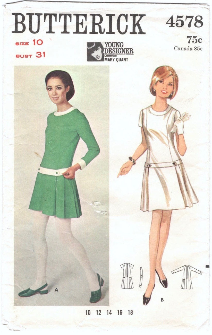 Mary Quant: Butterick Patterns – PatternVault