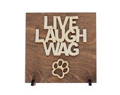 ... Dog Quote Gift - Dog Sign Decor - Country Decor - Laser Cut Wood Sign  ...