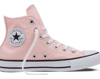 blush high top converse