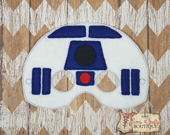 Robot Inspired /Felt Mask/Party Favor Felt Mask/Star Wars inspired