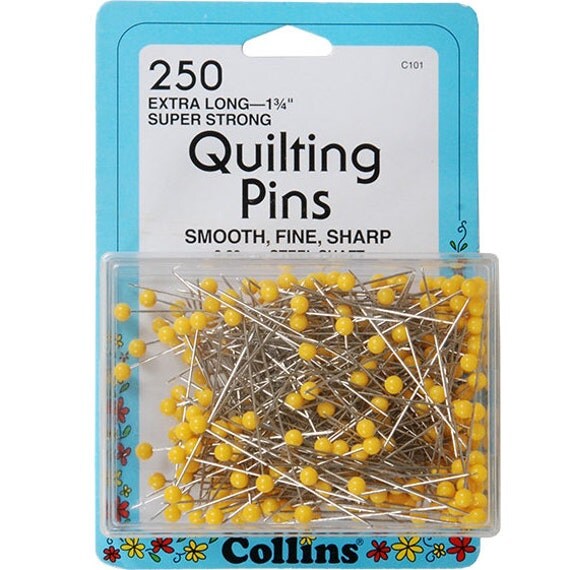 Collins C101 Extra Long Quilting Pins