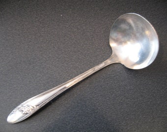 Vintage Oneida Community Silverplate Gravy Ladle