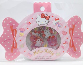 Sanrio Original Hello Kitty Stickers Flakes Glitter 20 pieces Candy Shop (674818) Buy other items together for BETTER price.
