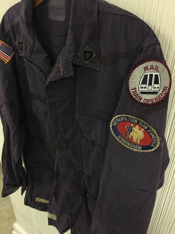 purple army fatigue pants