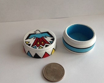 Unique Native American style Engagement Ring Box