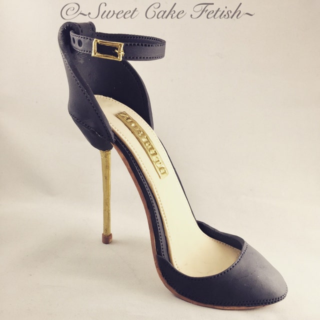 Cake Chunky Heel, Silver Shimmer