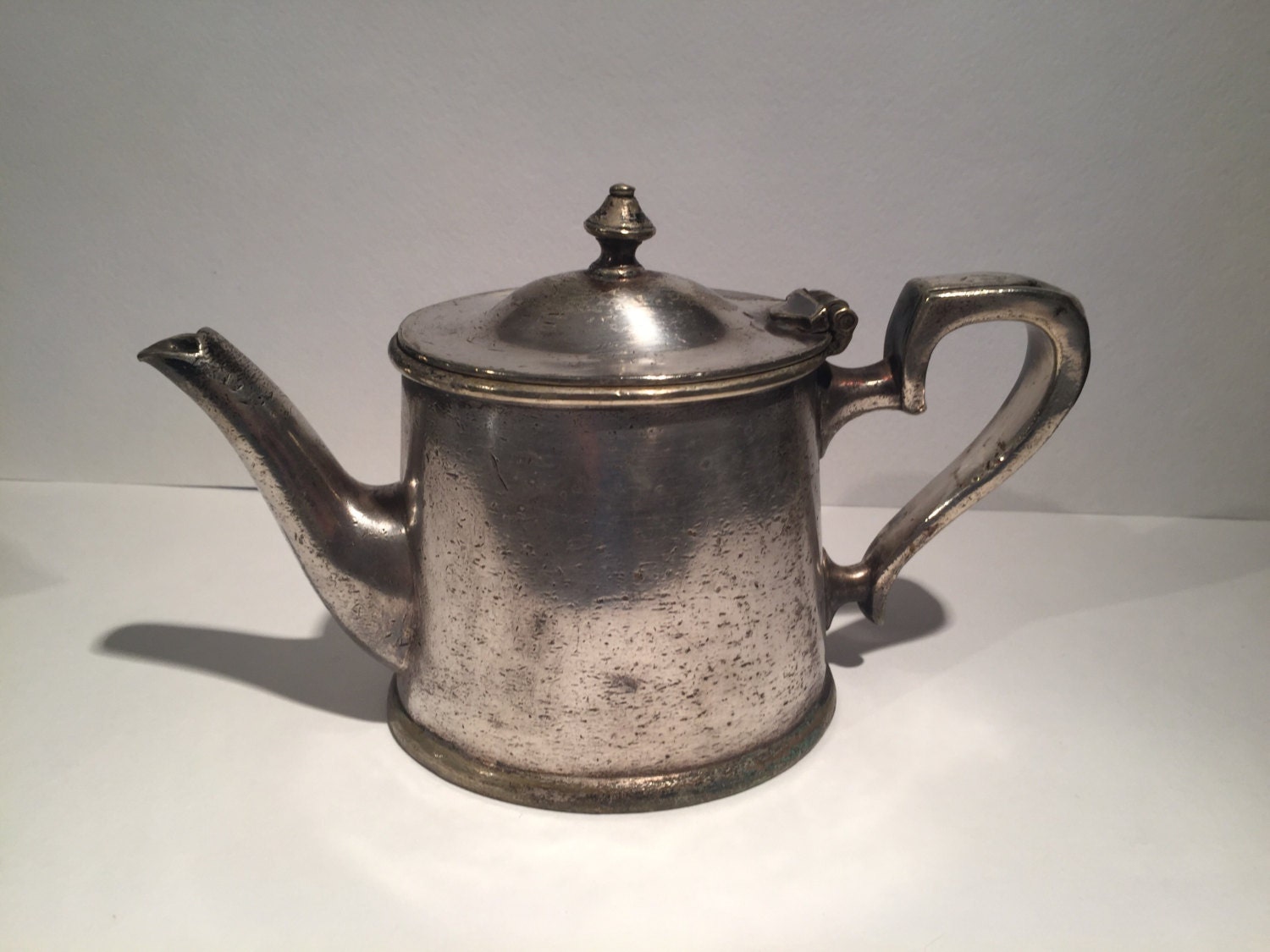 Gladwin Ltd Antique Silver Plated Teapot Jlyons And Co Ltd