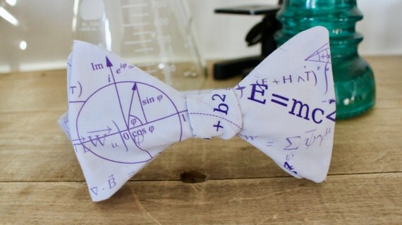 Einstein Physics Bow Tie bowtie bowties bow ties math