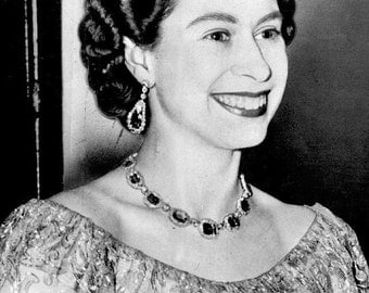Queen Elizabeth II, Portrait, Queen of England, 1953