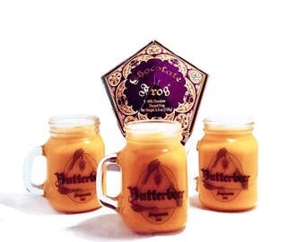 Harry Potter Inspired Mini Butterbeer Soy Candle