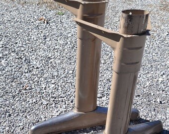 Vintage Industrial Metal Table Legs Coffee Table Sofa Table Rustic Steampunk Furniture Parts Old School American Seating Panchosporch