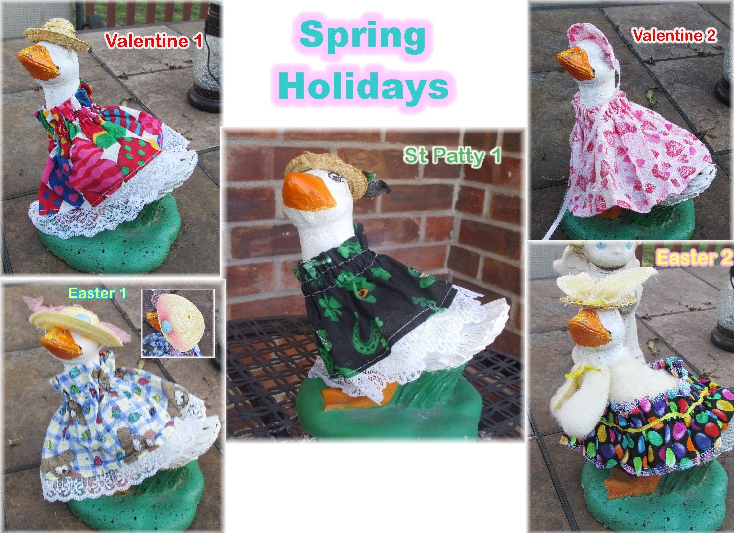 ExtraSmall Lawn Goose Outfits 8 10 Tall