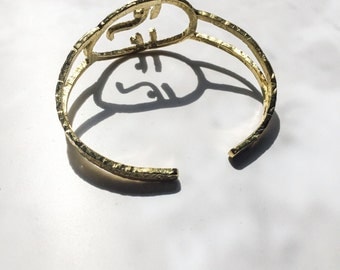 Human face Bangle-Angie Bangle