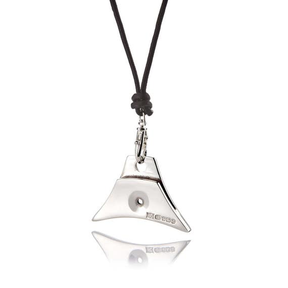 Solid silver STERLING sheep dog whistle