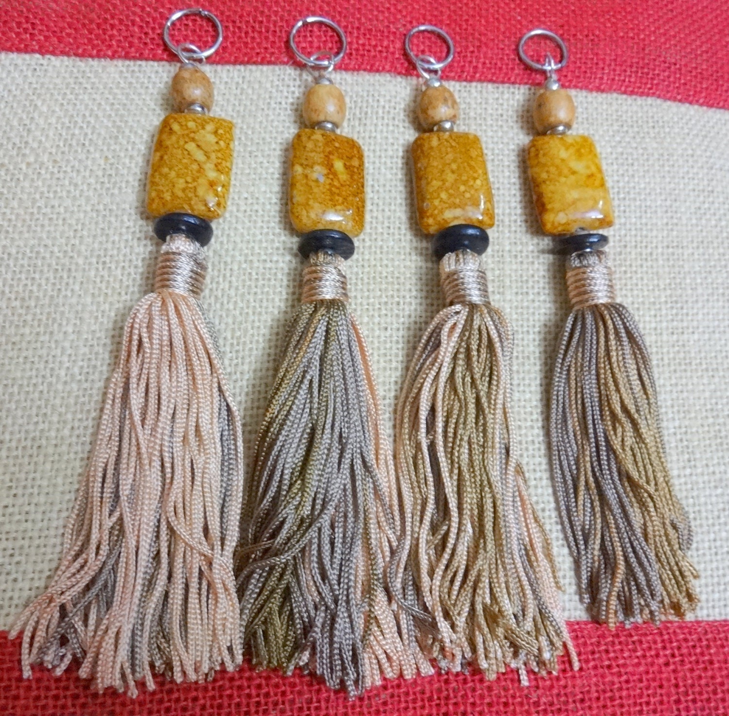 Handmade Tassels, Curtain Tassels, Beaded Tassels, Decorative Tassels