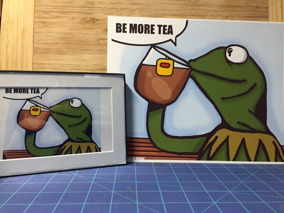 Kermit the Frog Lipton Commercial Be More Tea