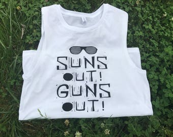 Suns Out Guns Out Muscle Tank