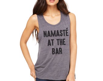 namaste at the bar shirt