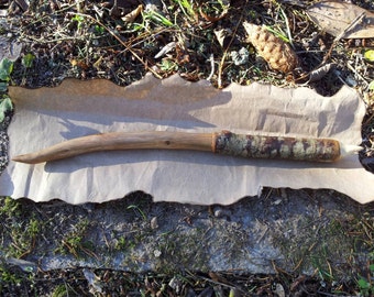 Oak Wand, Wood Wand, Witchcraft, Pagan Altar, Wiccan, Witches Tools, Magic Magick Wand, Spell Work, Altar Tools, Pagan Wand, Wiccan Wand