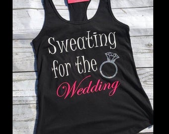 Sweating For The Wedding Tank