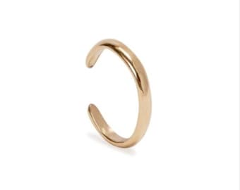 14k gold ear cuff, non pierced earring, ear cuff, gold cuffs, ear cartilage cuff, gold 14k ear cuff, body jewelry