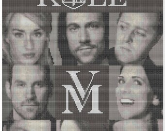 Critical Role - Nerdy-Ass Voice Actors Counted Cross Stitch Pattern