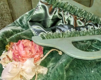 Bohemian Velvet Hobo Bag