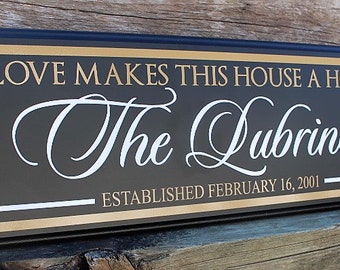 Custom family sign-Family name wood sign-personalized family established sign-Family name sign-adoption family gift-Personalized family