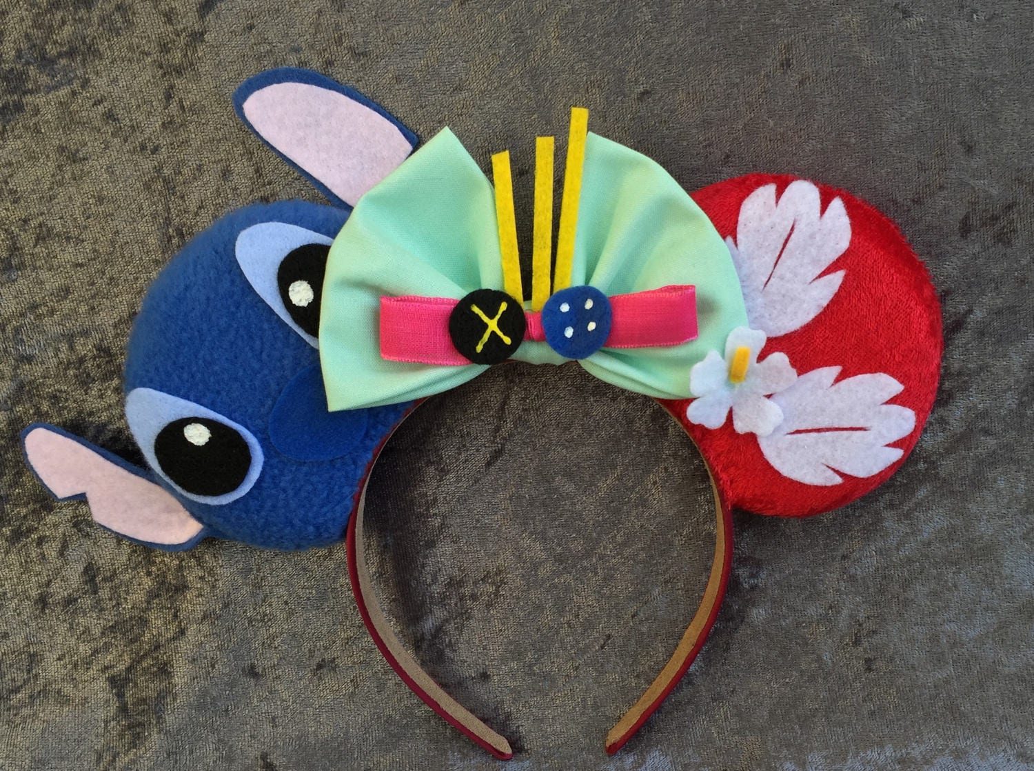 Lilo and Stitch Themed Mouse Ears