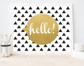Black And Gold Wall Art geometric wall art black white and gold room decor modern Black And Gold Wall Art geometric wall art black white and gold room decor modern