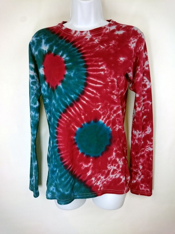 how to make a yin yang tie dye shirt