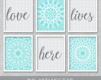 Aqua Wall Decor aqua wall art | etsy Aqua Wall Decor aqua wall art | etsy