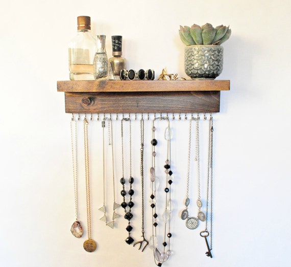 Necklace Holder Holds 23 Necklaces or Bracelets