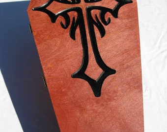 Halloween Coffin from reclaimed plywood