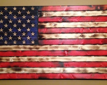 Wooden American Flag Wall Art wood american flag | etsy Wooden American Flag Wall Art wood american flag | etsy