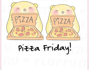 Pizza Lover Sprinkles || Planner Stickers, Cute Stickers for Erin Condren (ECLP), Filofax, Kikki K, Etc. || STB32