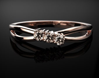 Rose Gold Morganite Ring Rose Gold Engagement Ring Morganite Engagement Ring Morganite Ring Morganite Rose Gold Engagement Ring