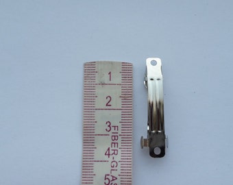 10 small french barrette clip/small french barrette/french barrette clips/bow making supplies/supplies for bow making/hair barrettes