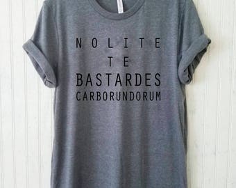 Nolite te bastardes carborundorum. Unisex Crewneck Tee, The Handmaid's Tale Fan Shirt, Feminism Tee, Tumblr Tee, Feminist Shirt