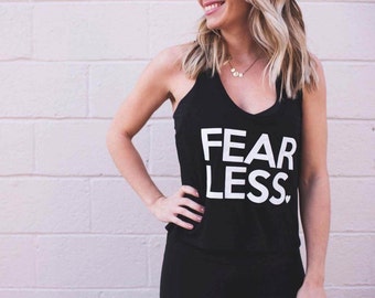 Fearless Crop Top Tank | the perfect flowy tank for every day or working out