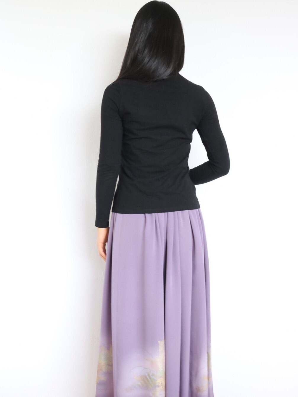 japanese maxi skirt